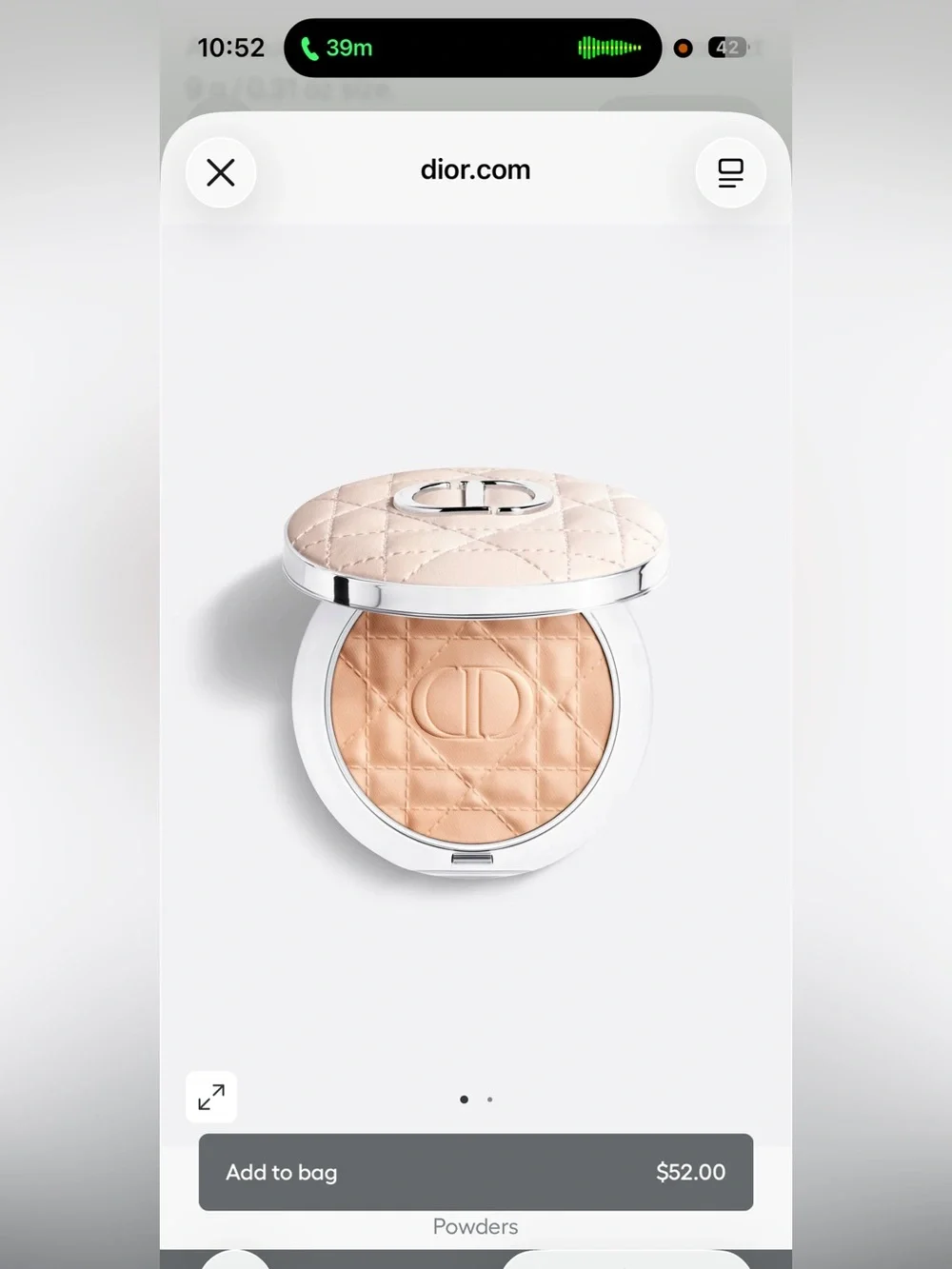 Dior forever nude